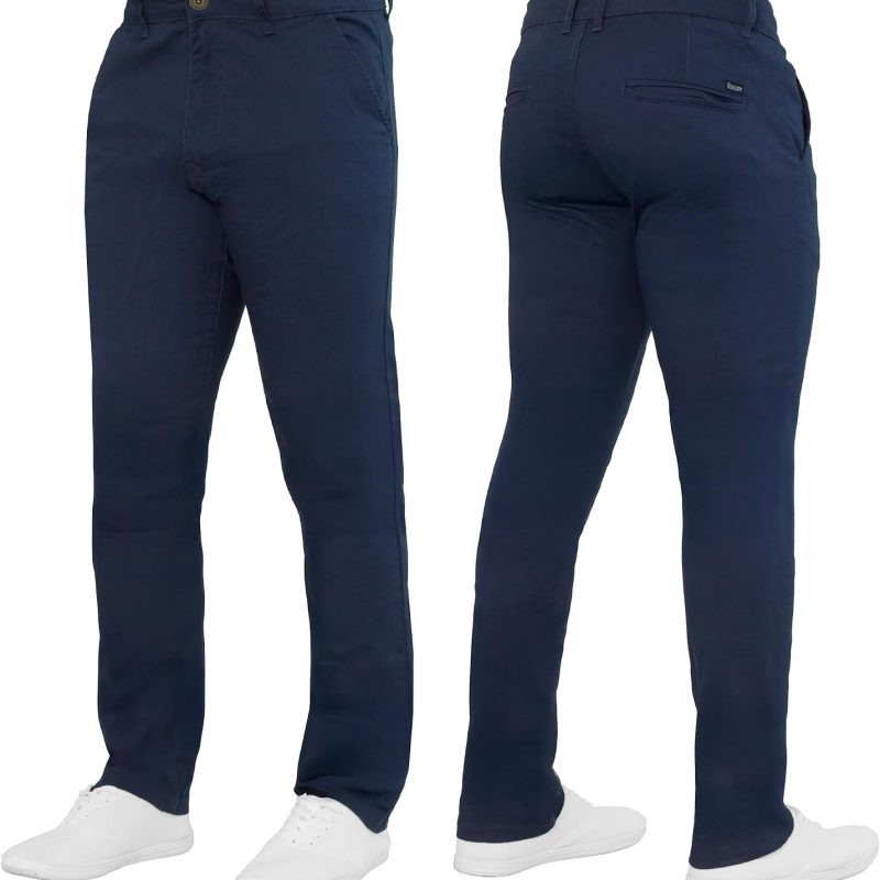 Slim Fit Stretch Chino Trousers