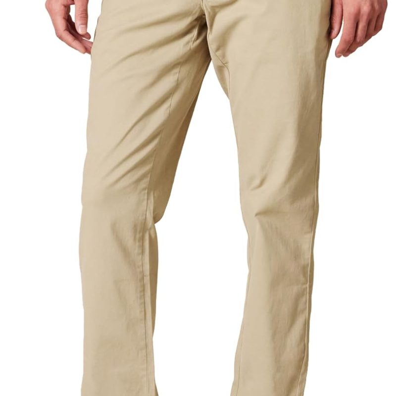 Men's Classic-Fit Stretch Chino Trousers