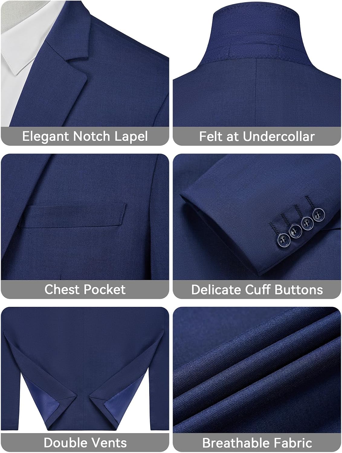 Slim Fit Lightweight Blazer - Image 5