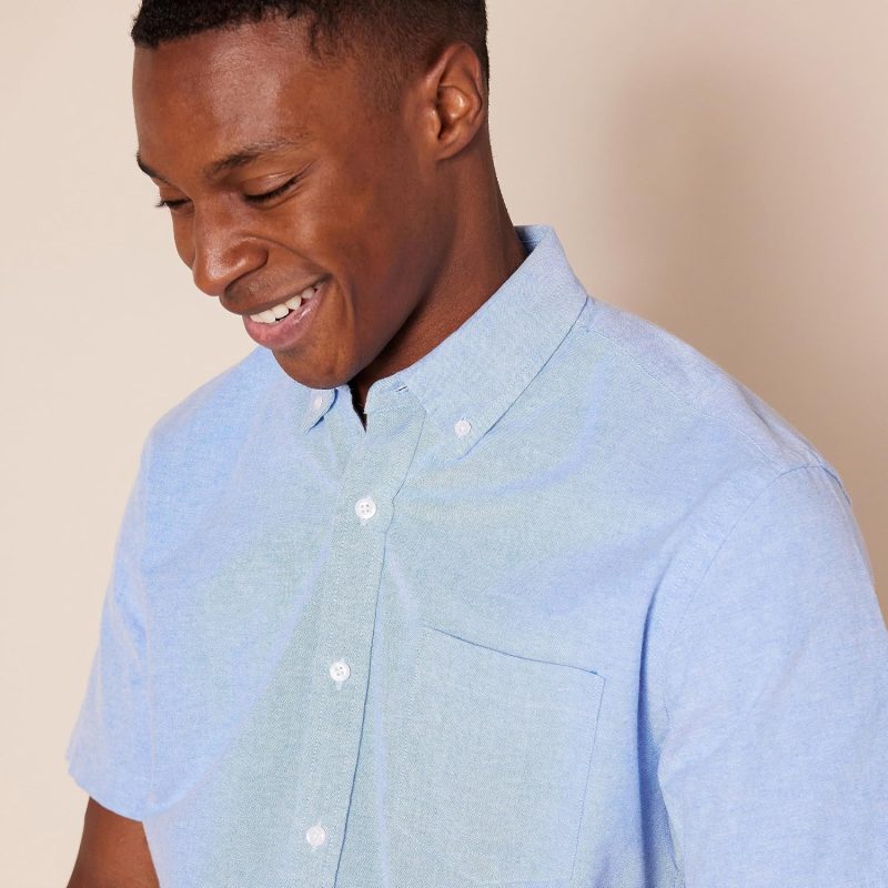 Short Sleeve Pocket Oxford Shirt